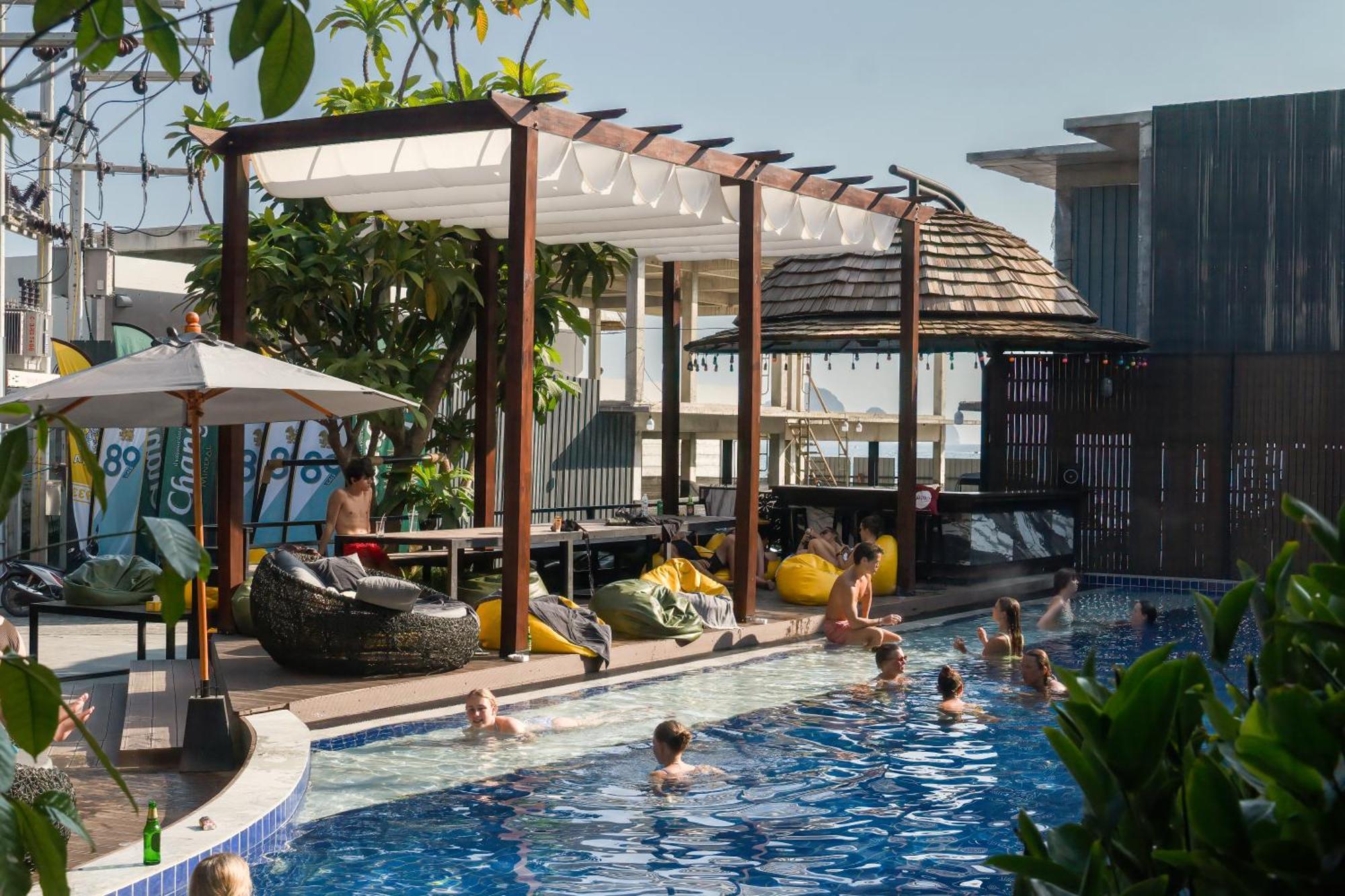 Sea Beach Hostel & Club Aonang Beachfront Ao Nang Esterno foto